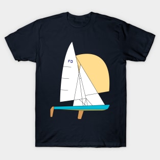 Flying Dutchman Sailboat T-Shirt